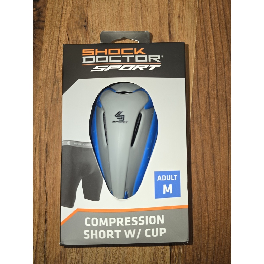 Shock Doctor Core Compression Short w/ Bioflex Cup Black Medium 32-34 S1